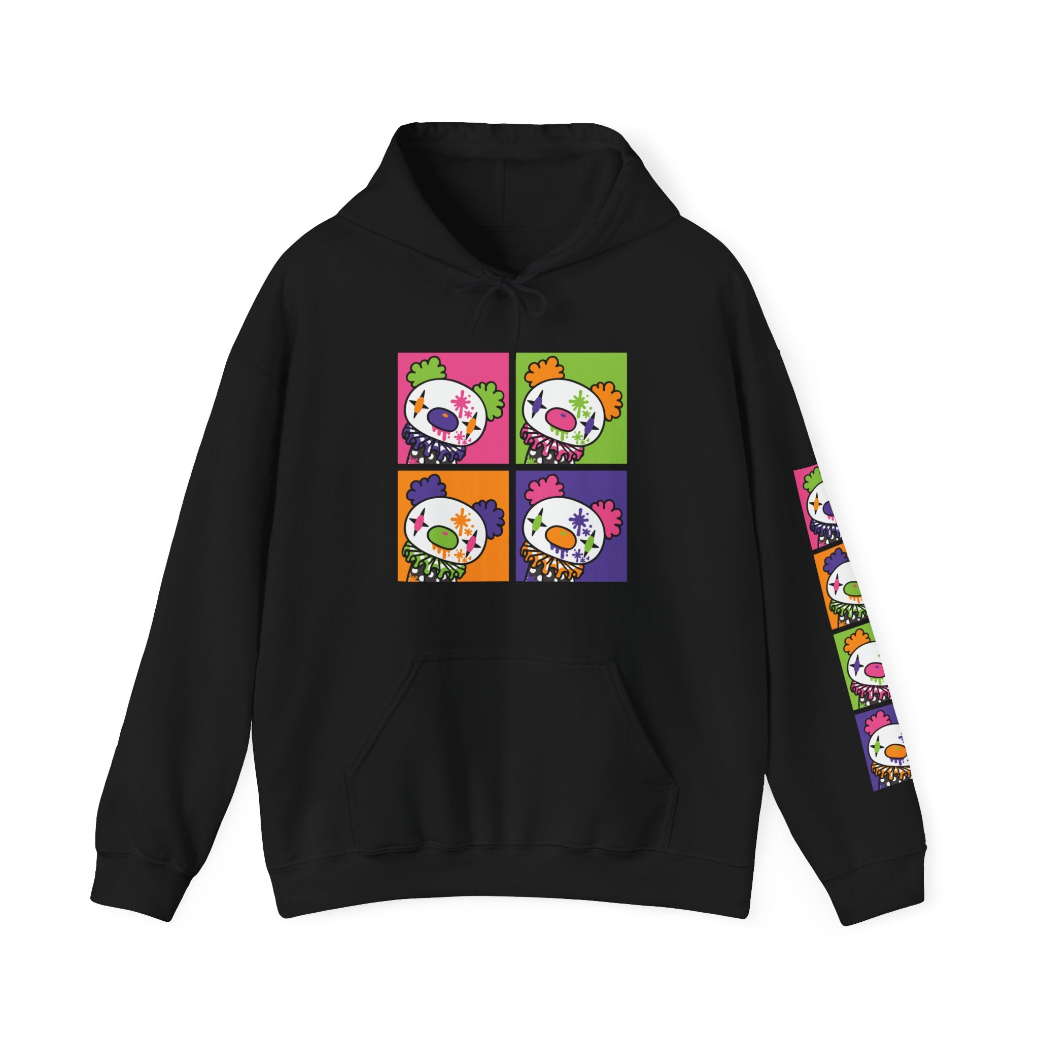 Gloomy Clown Multicolor Hoodie